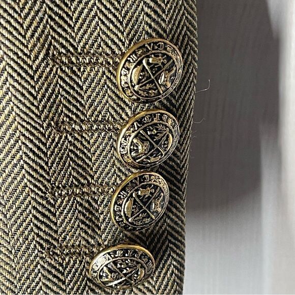 Lauren Ralph Lauren Brown Wool Two Button Blazer Size‎ 44 R - Picture 5 of 13